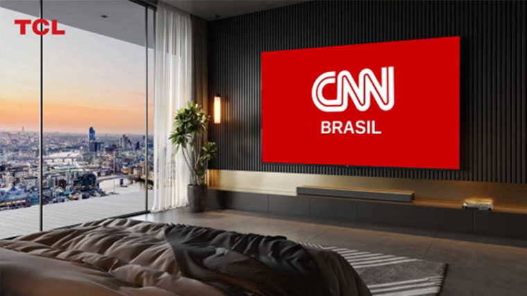 TCL Channel firma parceria com CNN Brasil e fortalece sua operação no Brasil