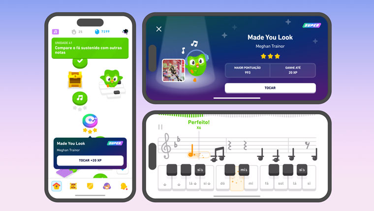 Duolingo faz parceria com a Sony Music para adicionar artistas ao seu curso de música